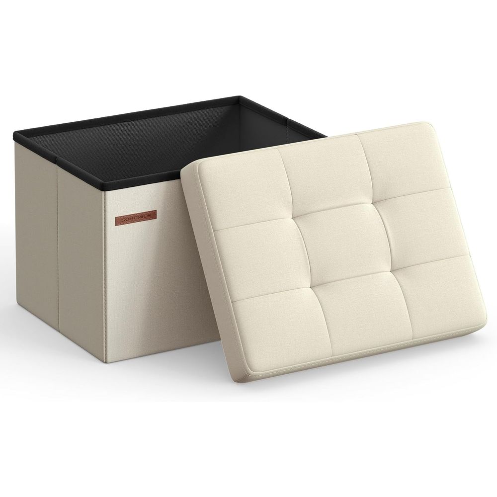 Office Stool - ออตโตมันเก็บของขนาดกะทัดรัด, เก้าอี้วางเท้า, 12.2 x 16.1 x