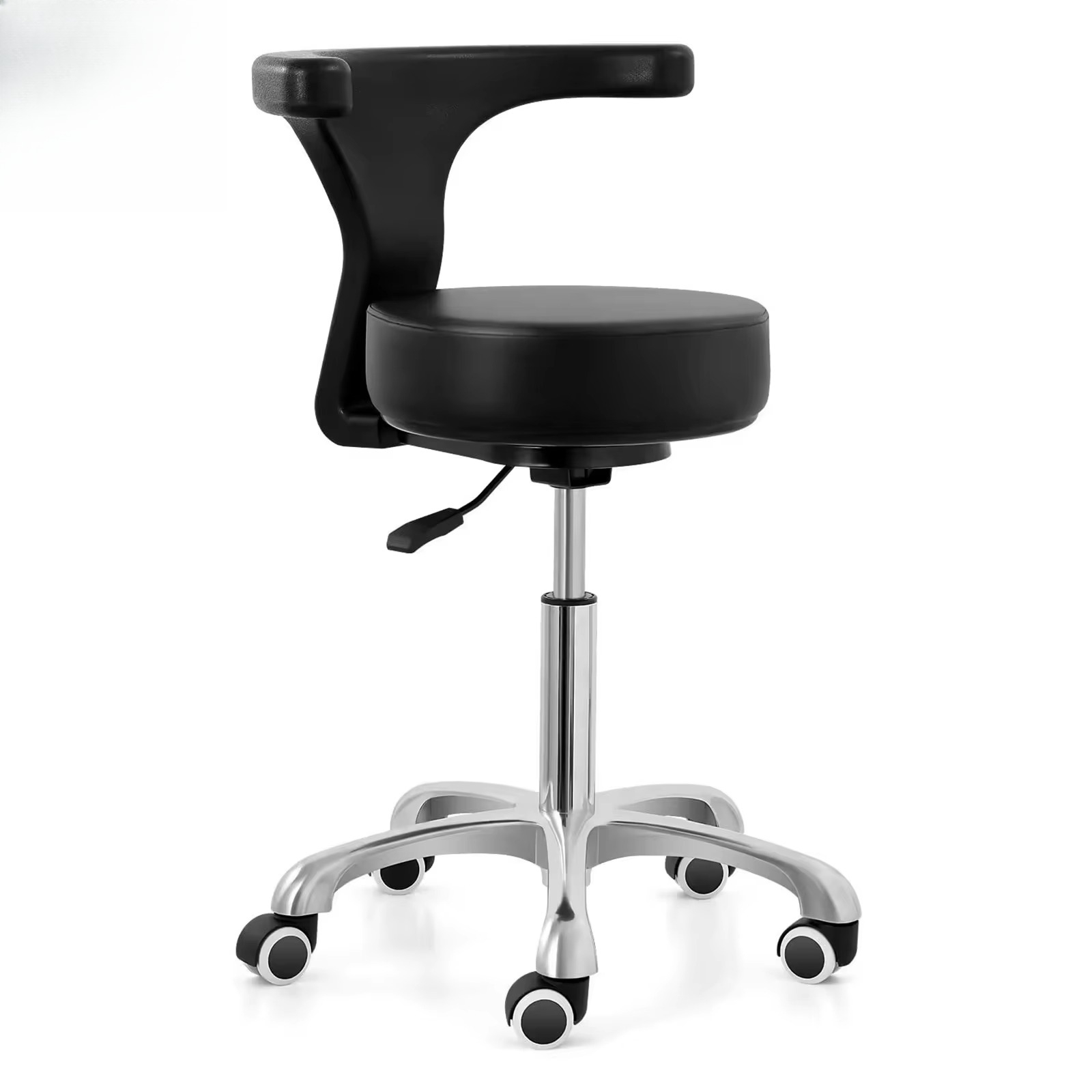 Office Stool - เก้าอี้ยกปรับระดับได้สไตล์นอร์ดิกมินิมอล สำหรับใช้ในคลินิกทันตกรรม ร้านตัดผม สำนักงาน และห้องปฏิบัติการ