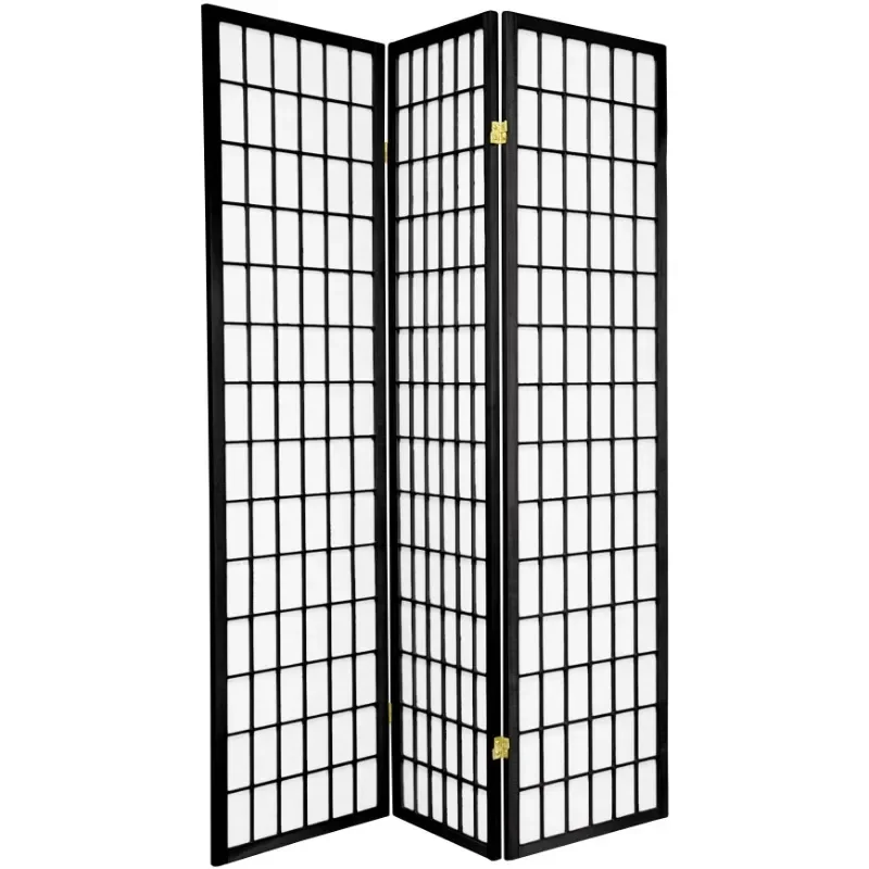 Partition Screen Divider - ฉากกั้นห้องแบบโอเรียนทัล ลายกระจกโชจิ สูง 6 ฟุต 2