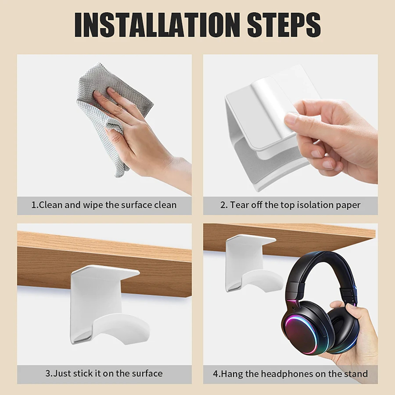 ขาตั้งหูฟังอเนกประสงค์แบบติดผน - Standing Desk บทวิจารณ์และราคา