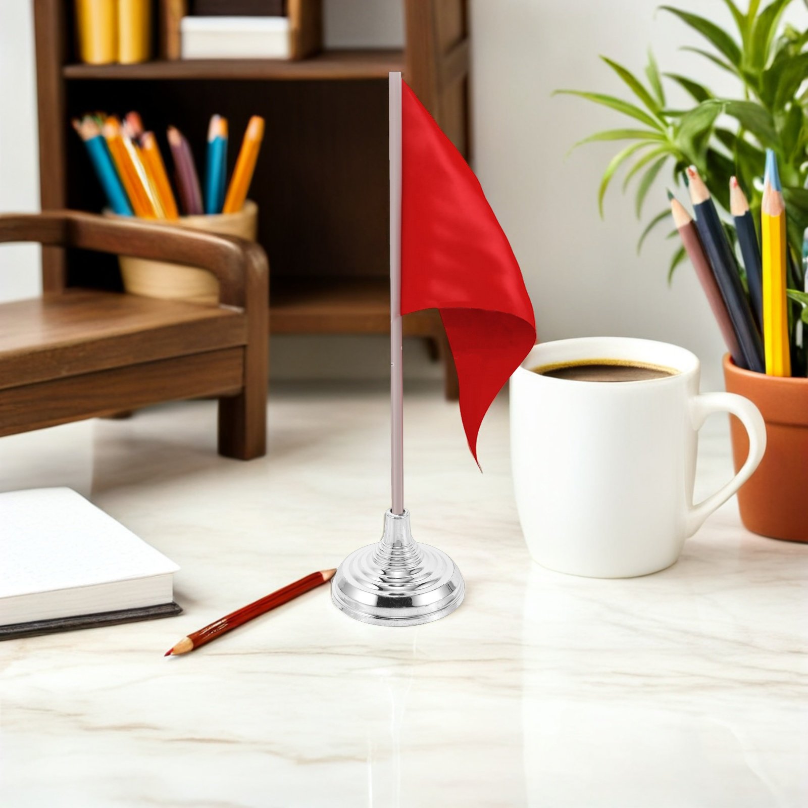 ฐานตั้งธงขนาดเล็กสีเงิน 12 ชิ้ - Office Furniture Brands บทวิจารณ์และราคา