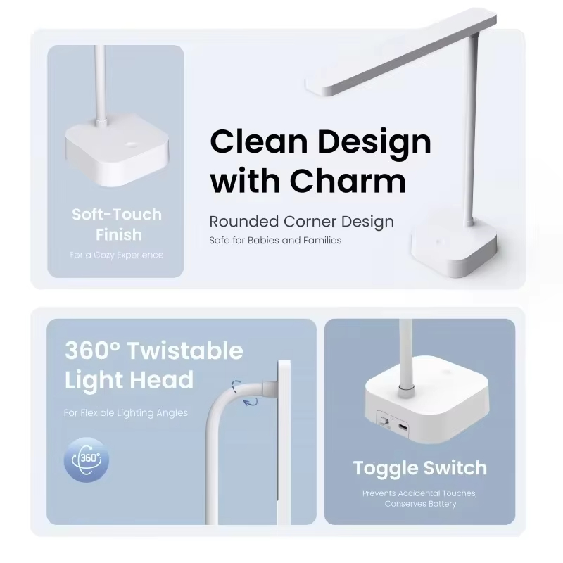 Yeelight โคมไฟตั้งโต๊ะแบบชาร์จ - Desk Lamp บทวิจารณ์และราคา