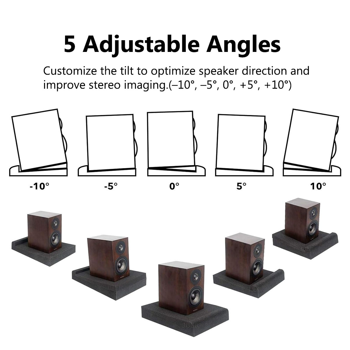 แผ่นรองกันเสียงสำหรับลำโพงสตูด - Monitor Stand บทวิจารณ์และราคา