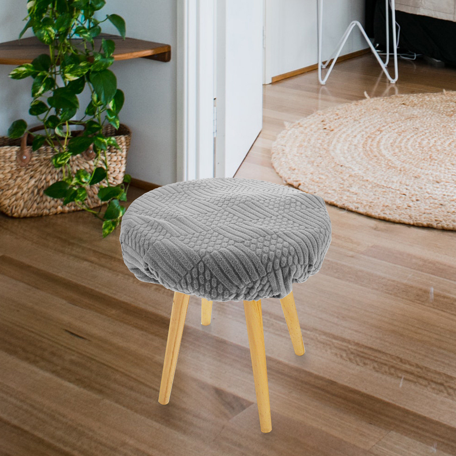 ผ้าคลุมเก้าอี้ทรงกลมแบบยืดหยุ่ - Office Chair Cushion บทวิจารณ์และราคา