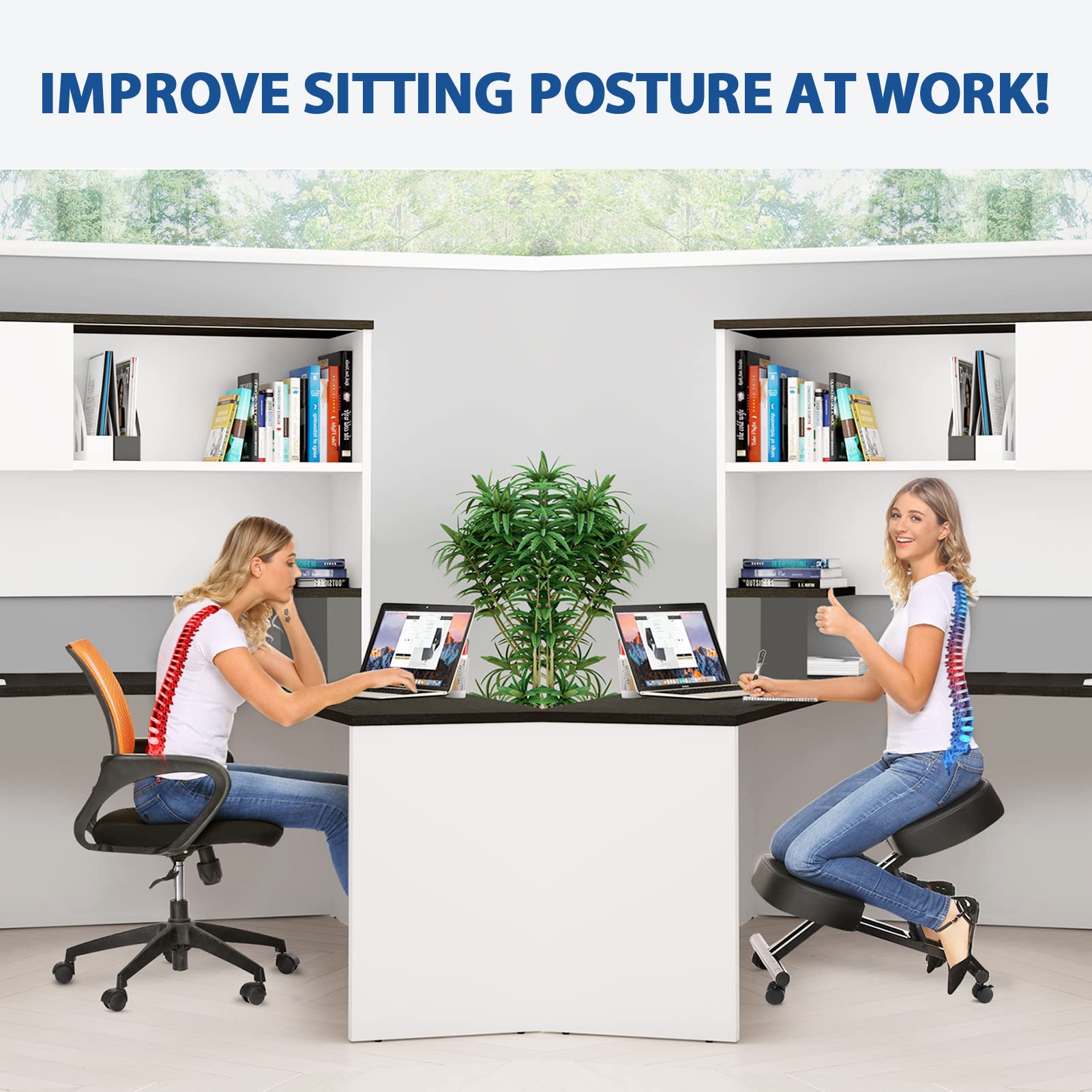 เก้าอี้นั่งคุกเข่าตามหลักสรีรศ - Office Chair บทวิจารณ์และราคา