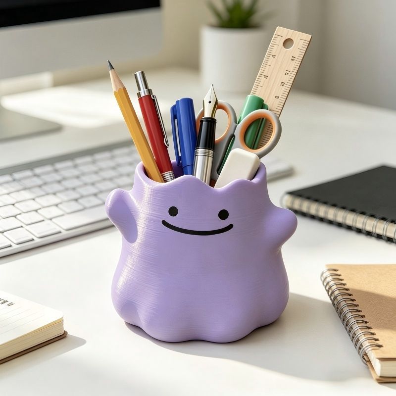 ที่ใส่ปากกาลายการ์ตูน อุปกรณ์จ - Desk Organizer บทวิจารณ์และราคา