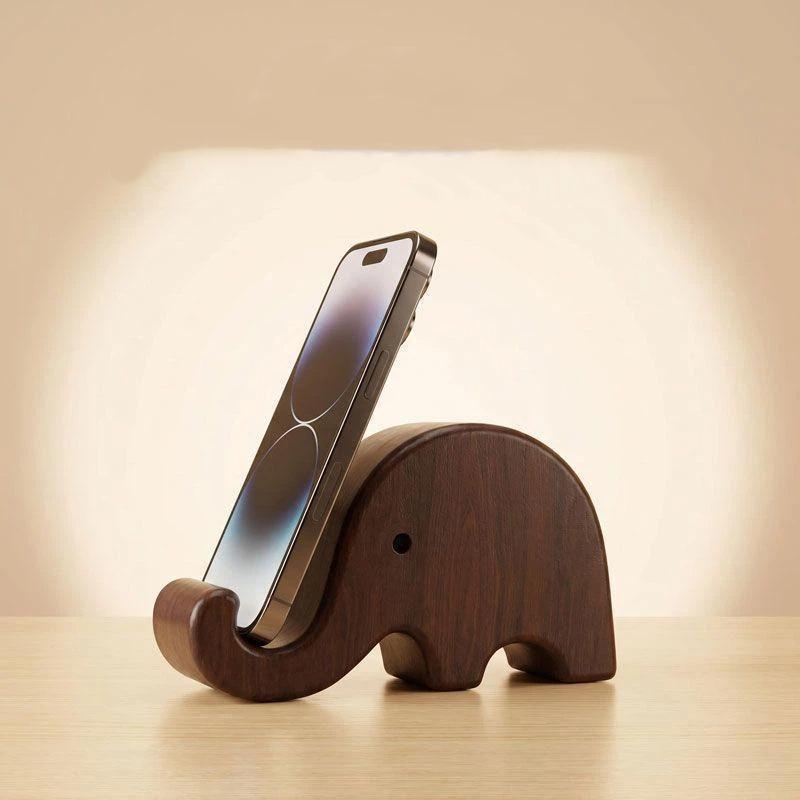 ที่วางโทรศัพท์ไม้เนื้อแข็งสีดำ - Desk Organizer บทวิจารณ์และราคา
