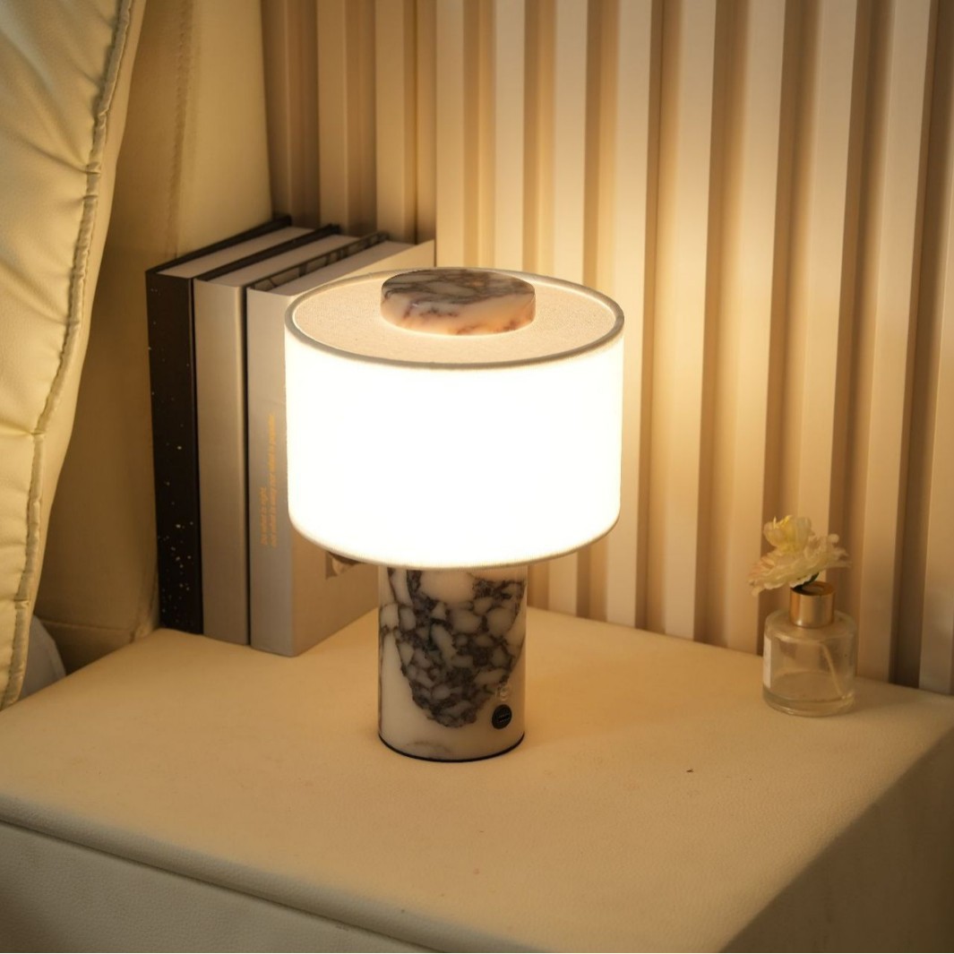 โคมไฟหินอ่อนแบบสัมผัส ชาร์จไฟไ - Desk Lamp บทวิจารณ์และราคา
