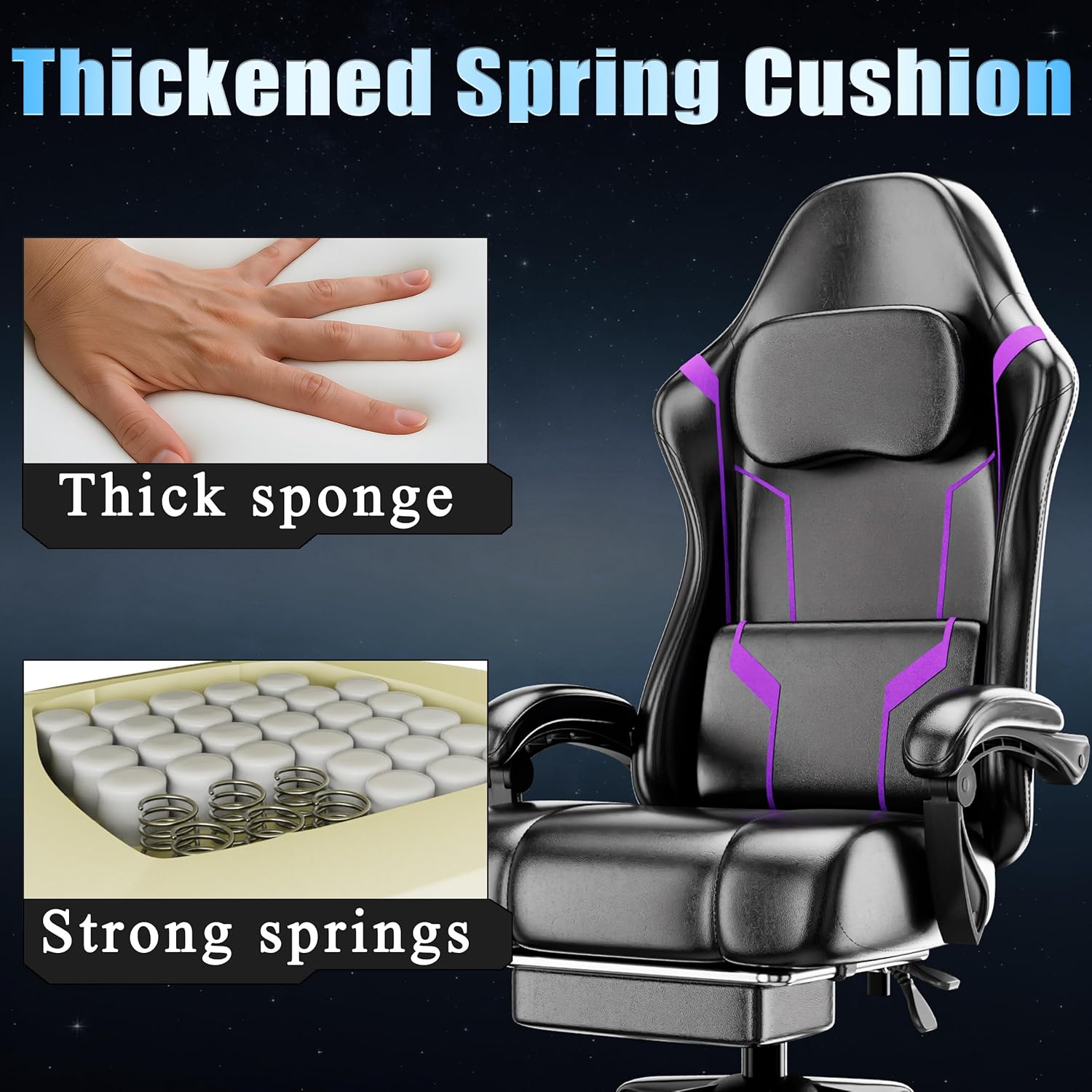 เก้าอี้เล่นเกมตามหลักสรีรศาสตร - Office Chair Cushion บทวิจารณ์และราคา