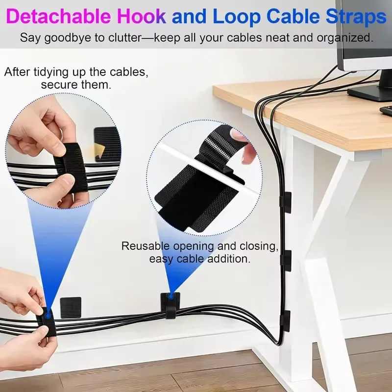 ชุดจัดระเบียบสายเคเบิลใต้โต๊ะ  - Desk Organizer บทวิจารณ์และราคา