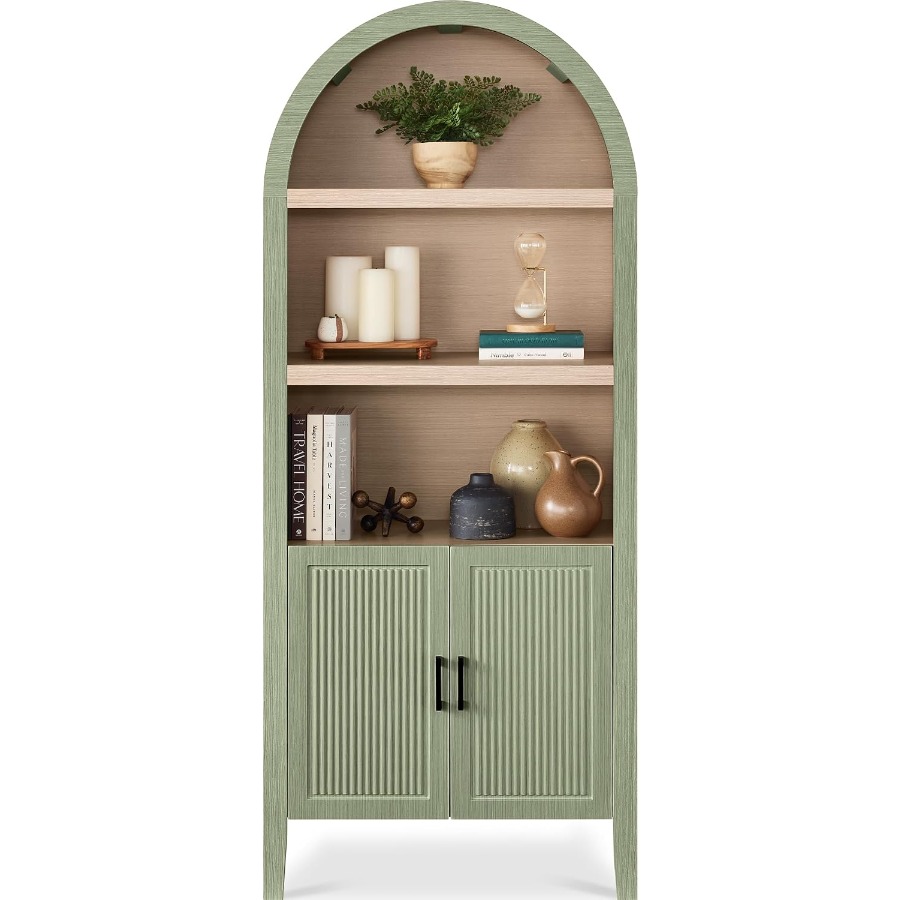 ตู้เก็บของในครัวทรงโค้งสูง 72  - Bookshelf บทวิจารณ์และราคา