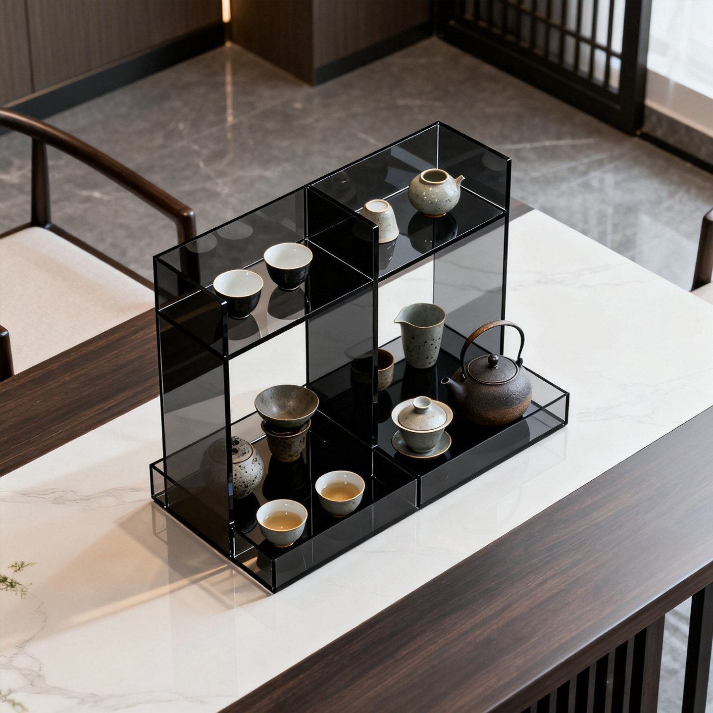 ชั้นวางถ้วยชา อะคริลิค โบกุ ห้ - Printer Stand บทวิจารณ์และราคา