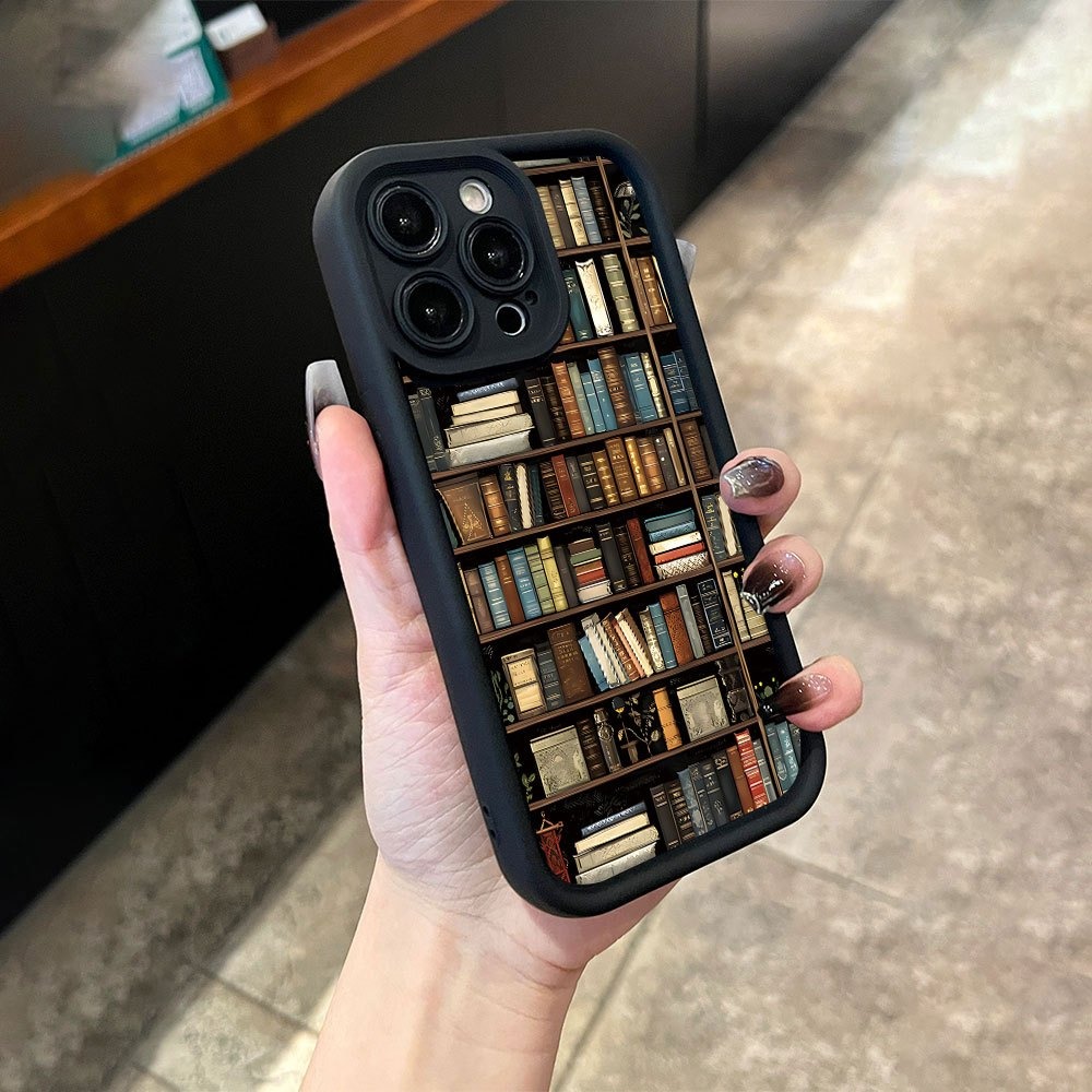 เคสโทรศัพท์ลายชั้นวางหนังสือสุ - Bookshelf บทวิจารณ์และราคา