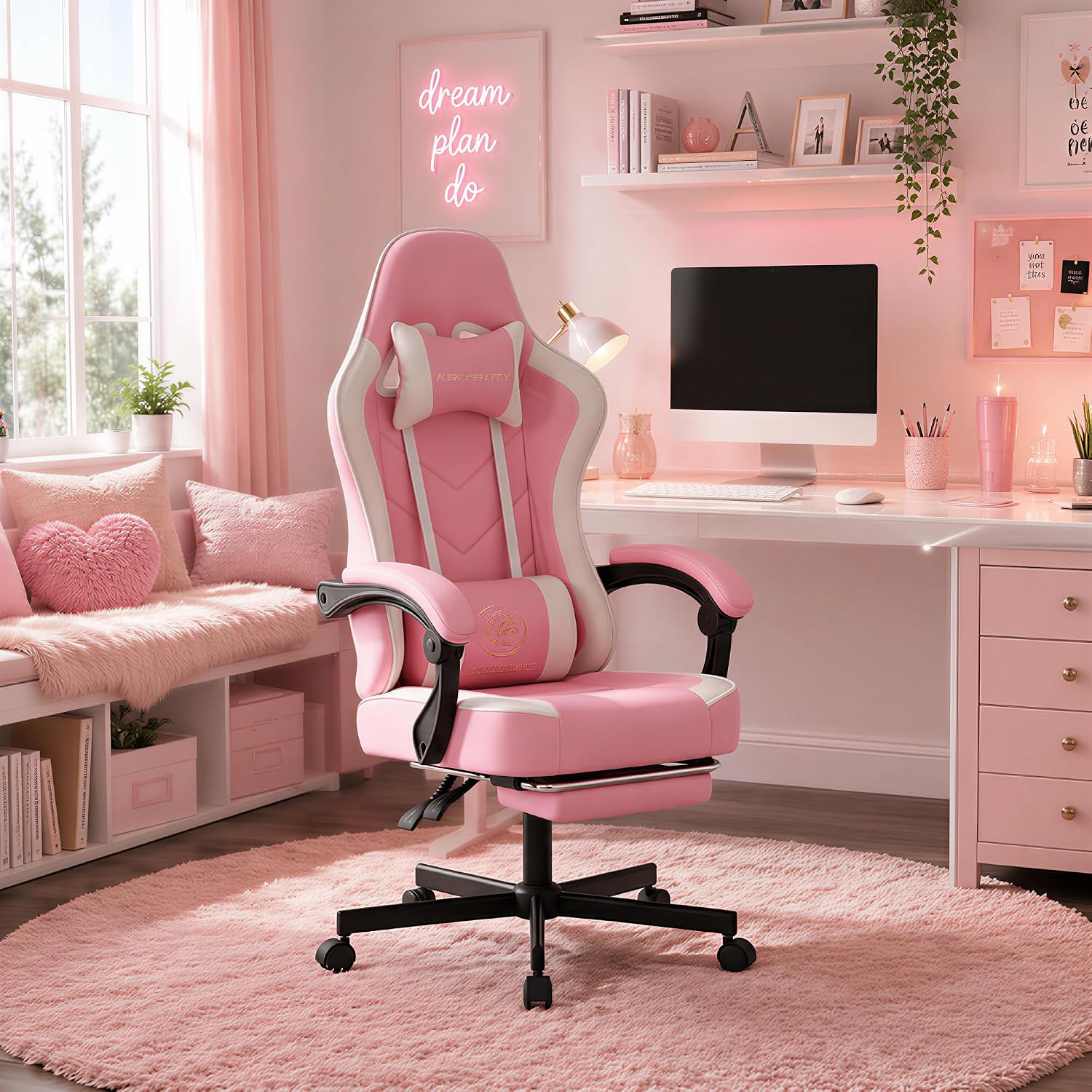 เก้าอี้เกมมิ่งพนักพิงสูงตามหลั - Office Chair Cushion บทวิจารณ์และราคา