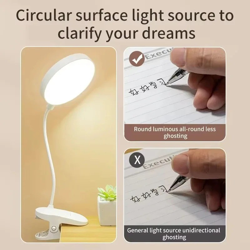 โคมไฟตั้งโต๊ะแบบพกพา ชาร์จผ่าน - Desk Lamp บทวิจารณ์และราคา