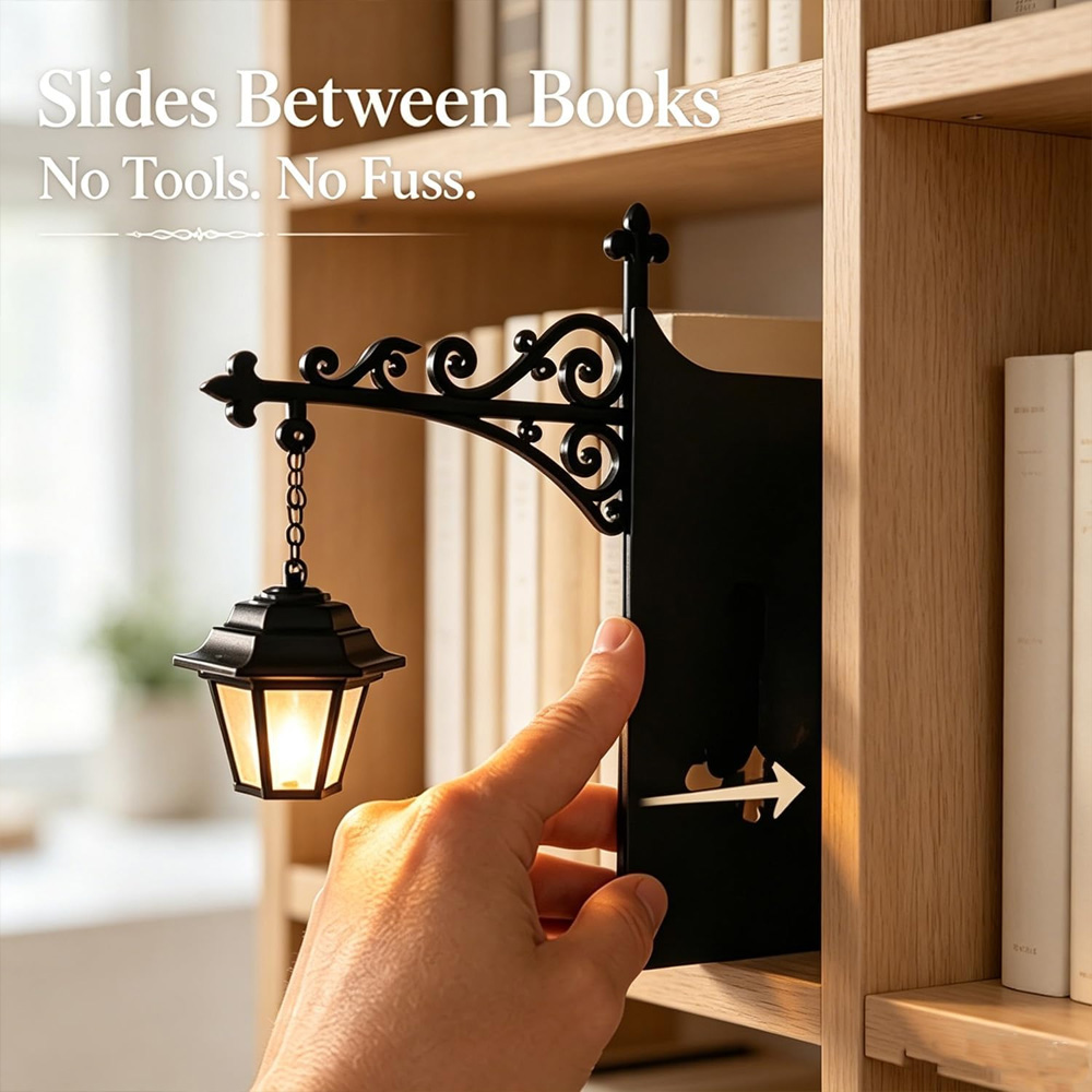 โคมไฟห้องสมุด โคมไฟตกแต่งชั้นว - Bookshelf บทวิจารณ์และราคา