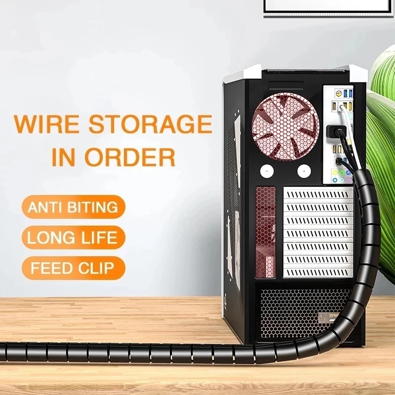 สายรัดจัดระเบียบสายไฟคอมพิวเตอ - Desk Organizer บทวิจารณ์และราคา