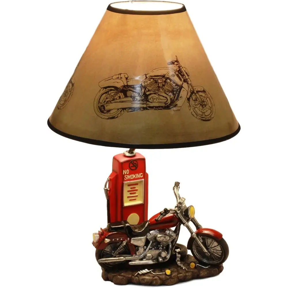 โคมไฟตั้งโต๊ะรูปปั๊มน้ำมันรถมอ - Desk Lamp บทวิจารณ์และราคา
