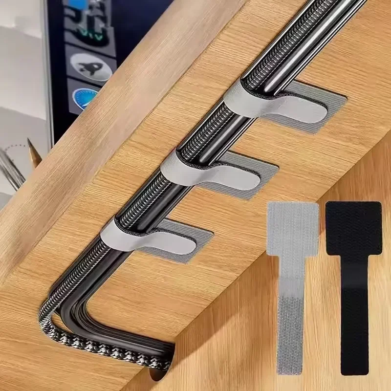 สายรัดเคเบิลแบบใช้ซ้ำได้ ที่จั - Desk Organizer บทวิจารณ์และราคา