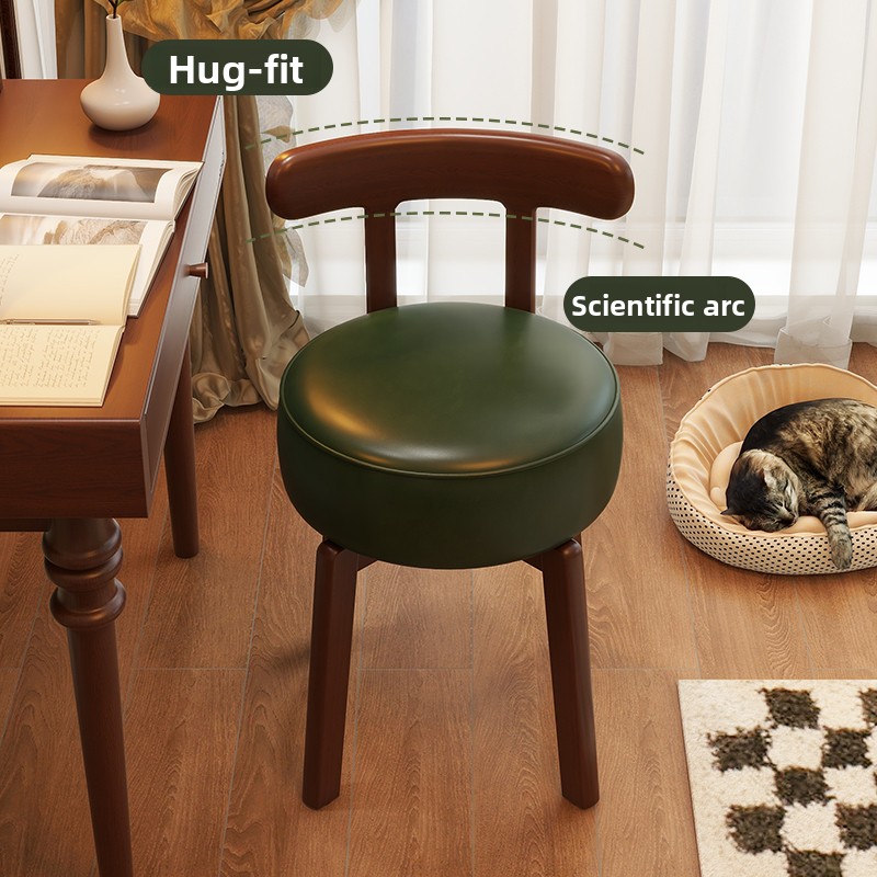 เก้าอี้แต่งตัวไม้เนื้อแข็งแบบห - Office Chair Cushion บทวิจารณ์และราคา