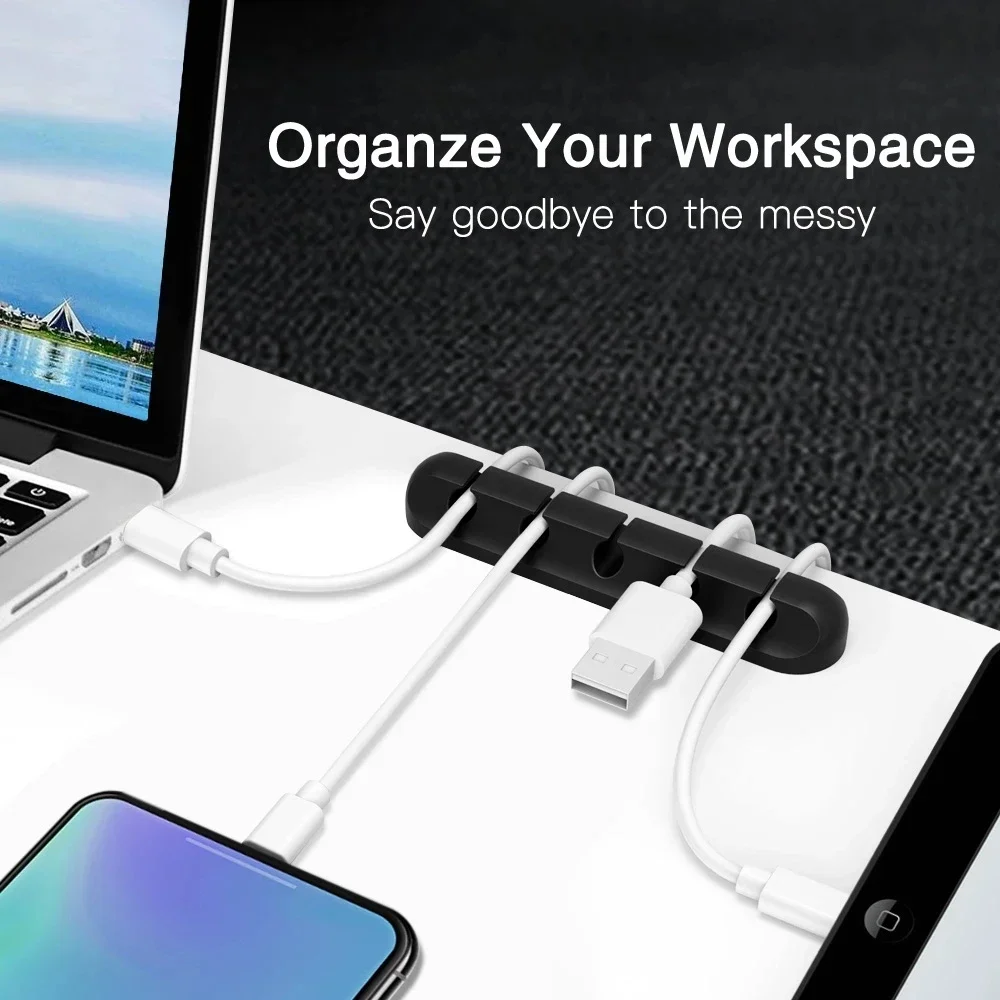 ที่จัดระเบียบสาย USB ซิลิโคน ท - Desk Organizer บทวิจารณ์และราคา