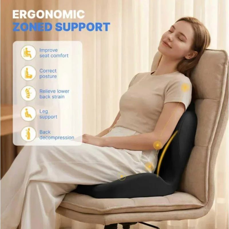 เบาะรองนั่งกระดูกก้นกบ เมมโมรี - Office Chair Cushion บทวิจารณ์และราคา