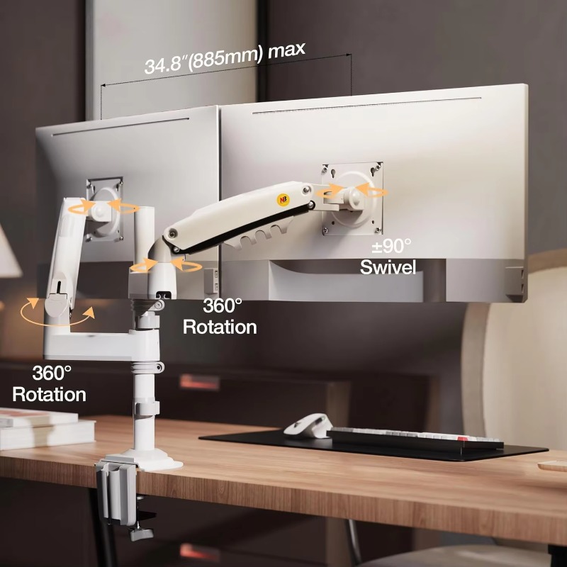 ขาตั้งจอคอมพิวเตอร์แบบติดโต๊ะ  - Monitor Stand บทวิจารณ์และราคา