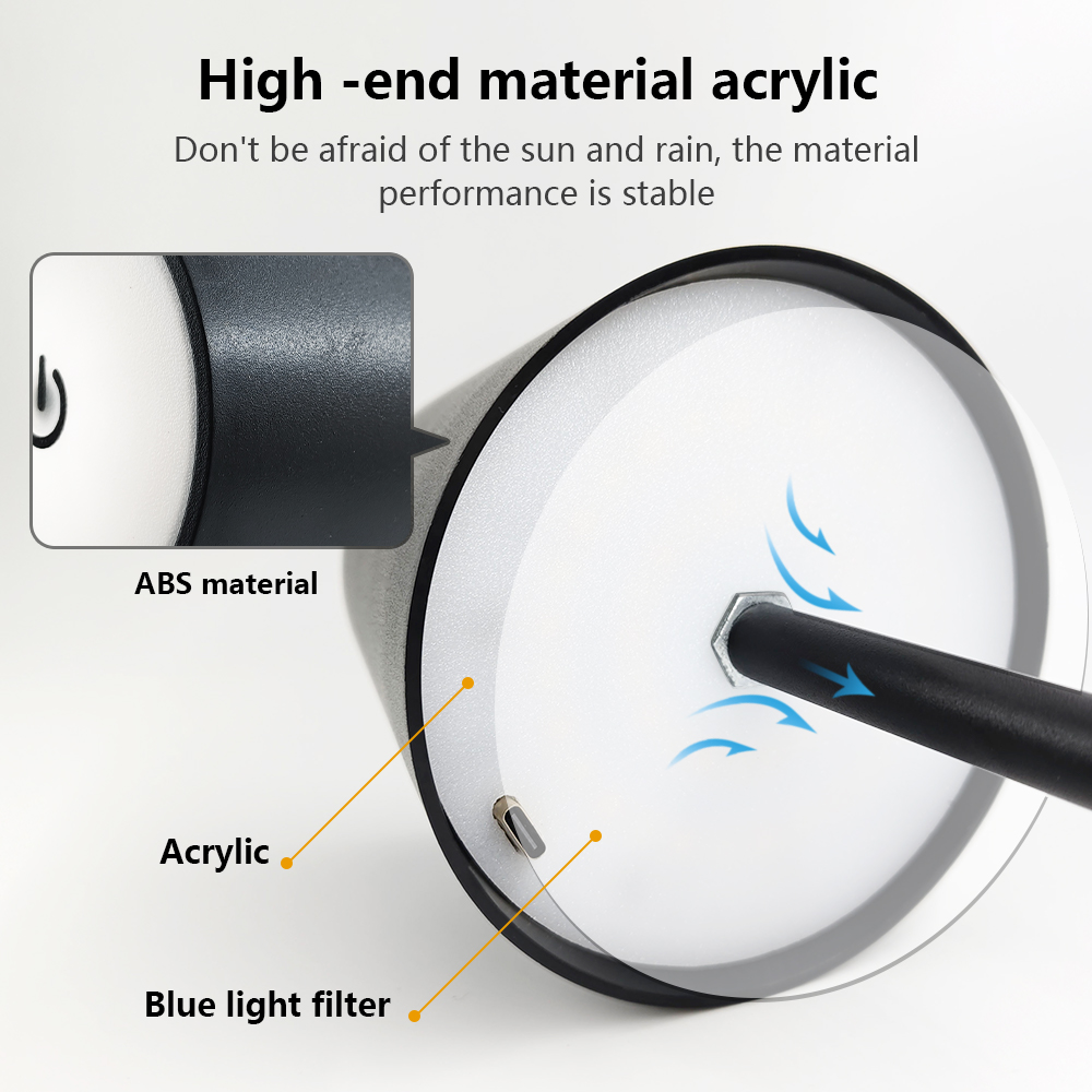 ไฟ LED แบบชาร์จไฟได้ โคมไฟตั้ง - Desk Lamp บทวิจารณ์และราคา