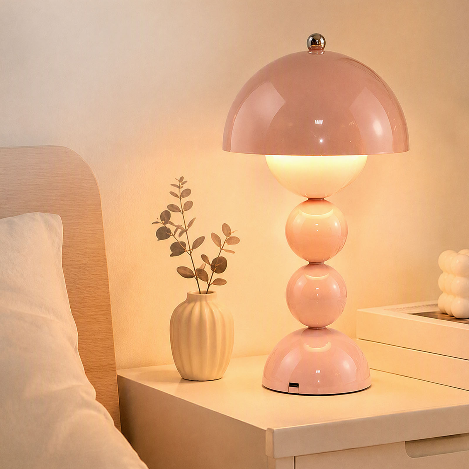 โคมไฟตั้งโต๊ะรูปเห็ดสไตล์วินเท - Desk Lamp บทวิจารณ์และราคา