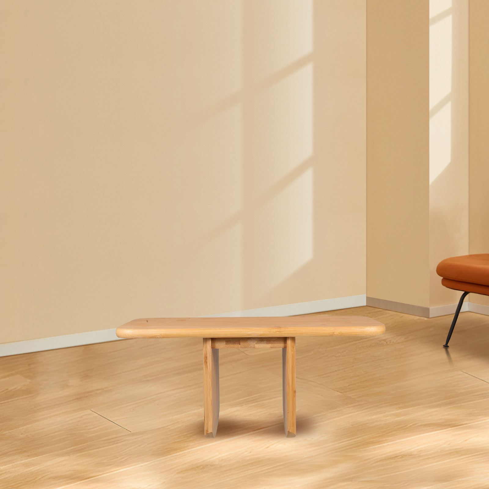เก้าอี้ไม้ไผ่แบบพกพาอเนกประสงค - Office Stool บทวิจารณ์และราคา